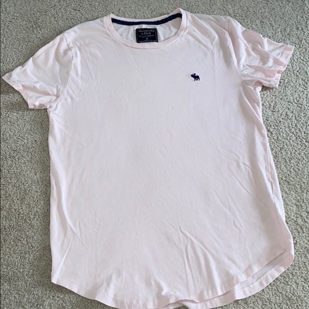 Pink Abercrombie and Fitch Tshirt
